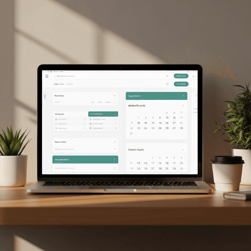 DentsFlow dental management dashboard showing patient records, appointments, and clinical tools